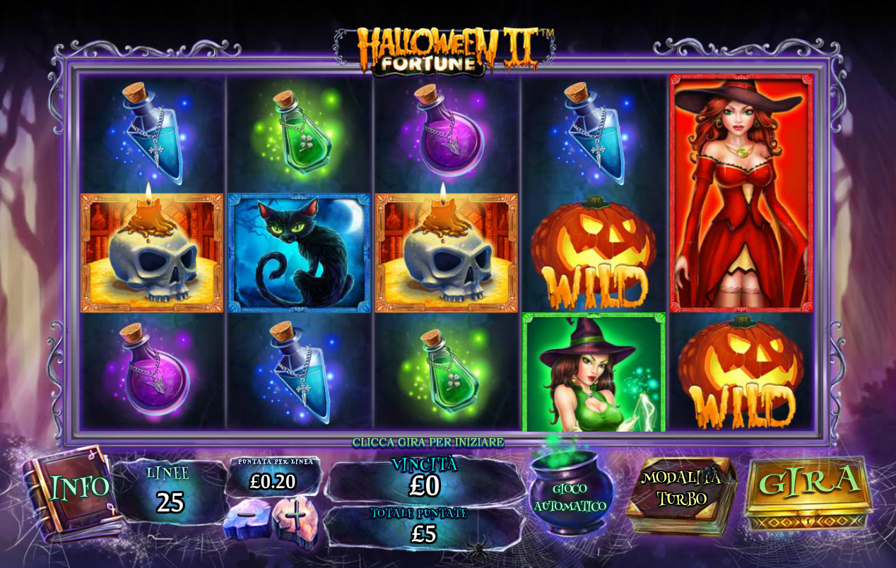 Halloween Fortune II Slots Reels