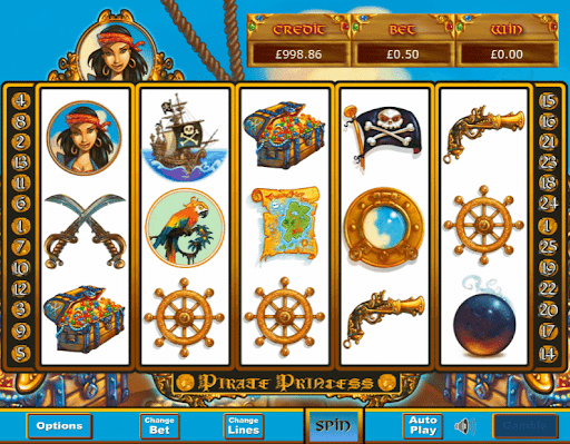 Pirate Princess Slot Gameplay